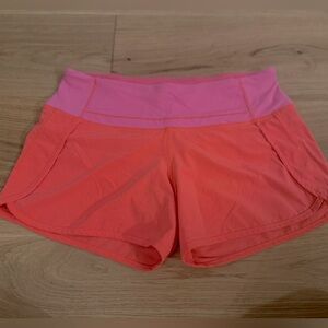 Lululemon running shorts - sz 4